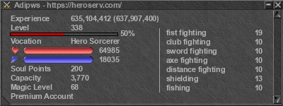 Signature for player Adipws