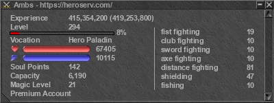 Signature for player Ambs