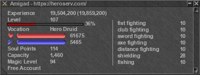 Signature for player Amigad