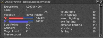 Signature for player Angel Wrath