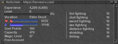 Signature for player Anticristo