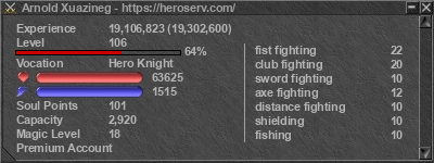 Signature for player Arnold Xuazineg