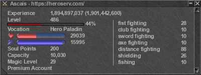 Signature for player Ascais