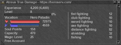 Signature for player Atreus True Damage