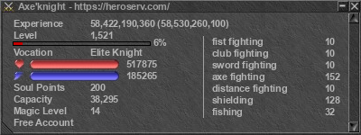 Signature for player Axe'knight
