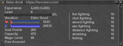 Signature for player Baba-druid