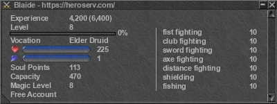 Signature for player Blaide