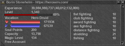 Signature for player Borin Stonehelm