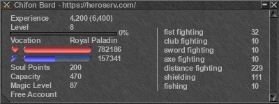 Signature for player Chifon Bard