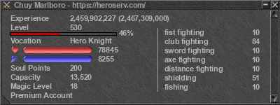 Signature for player Chuy Marlboro