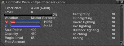 Signature for player Combatte Wars