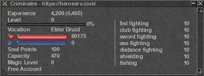 Signature for player Criminales