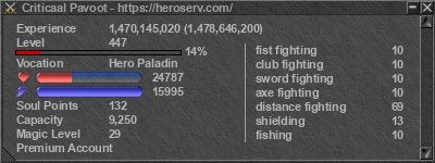 Signature for player Criticaal Pavoot