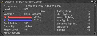 Signature for player Daleste