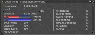 Signature for player Death King