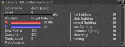 Signature for player Dedots
