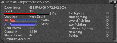 Signature for player Demski