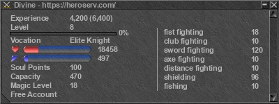 Signature for player Divine