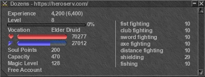 Signature for player Dozens