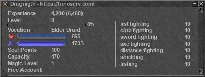 Signature for player Dragnigth