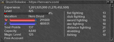 Signature for player Druid Boladoo
