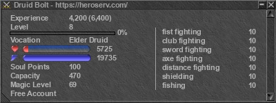 Signature for player Druid Bolt