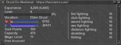 Signature for player Druid Do Medieval