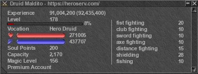 Signature for player Druid Maldito