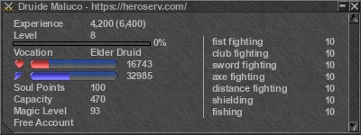 Signature for player Druide Maluco