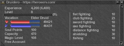 Signature for player Druidero