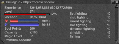 Signature for player Druidgelo