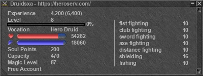 Signature for player Druidsxa