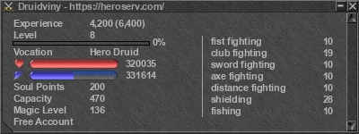 Signature for player Druidviny
