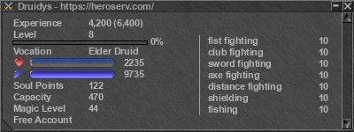 Signature for player Druidys