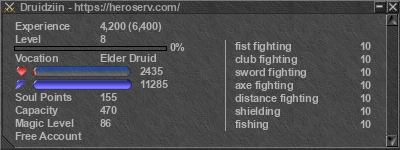 Signature for player Druidziin