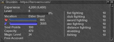 Signature for player Druidzin