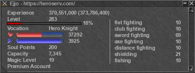 Signature for player Ejjo