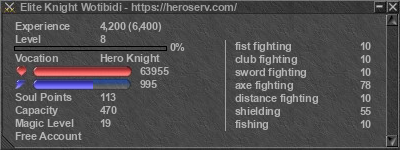 Signature for player Elite Knight Wotibidi
