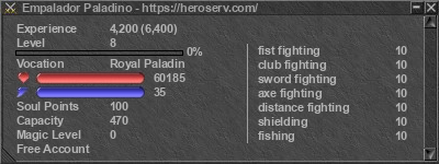 Signature for player Empalador Paladino