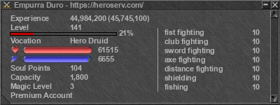 Signature for player Empurra Duro