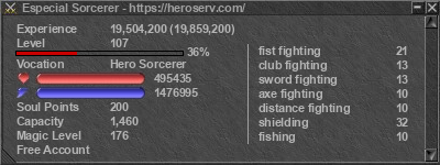 Signature for player Especial Sorcerer