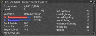 Signature for player Evil Oblivion