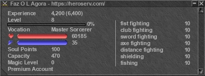 Signature for player Faz O L Agora