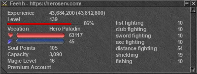 Signature for player Feehh