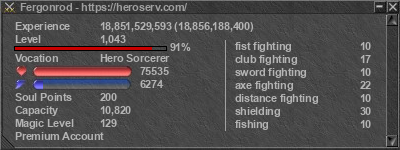 Signature for player Fergonrod