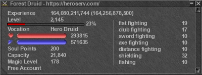 Signature for player Forest Druid