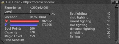 Signature for player Full Druid