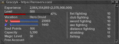 Signature for player Graczyk