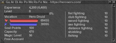 Signature for player Gu Ar Di An Po We Rs Fe Nix