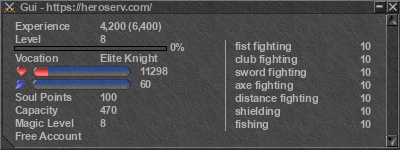 Signature for player Gui